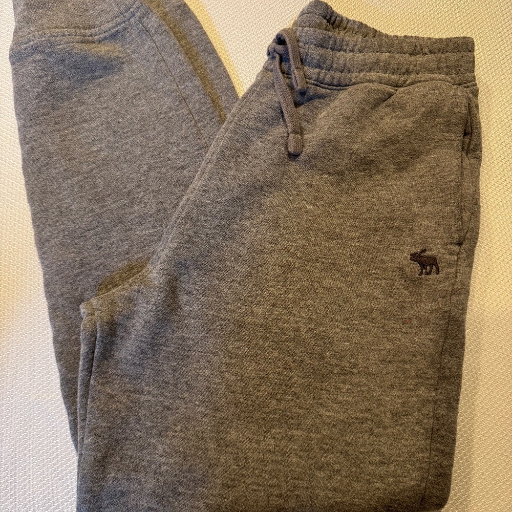 Abercrombie Kids Essential Icon fleece jogger sweatpants size 13/14